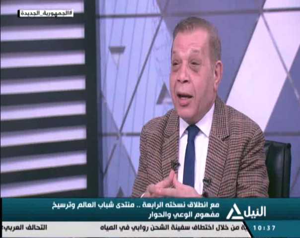 بالفيديو.. لقاء الكاتب الصحفي أسامة شرشر في برنامج من القاهرة على النيل للأخبار
